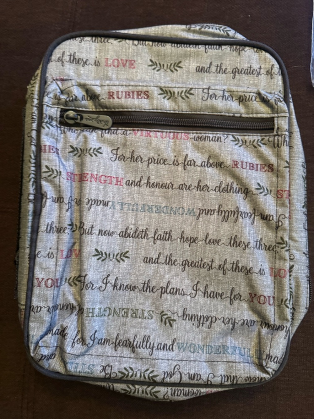 Thirty-One Day by Day Case in the "Virtuous Verses" print. NWT - Picture 4 of 7